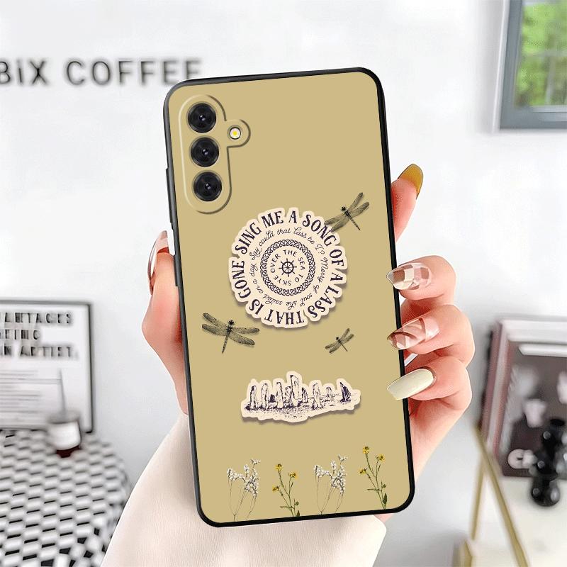 Outlander TV Claire Soft Phone Case for Samsung A17 A37 A57 A16 A26 A36 A56 A15 A25 A35 A55 A14 A24 A34 A54 A13 A23 A33 A53 A52