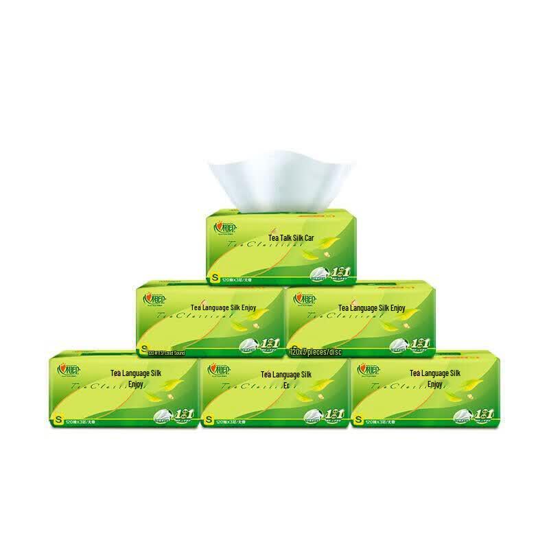 XINXIANGYIN Tea Whisper 3-Ply Facial Tissues