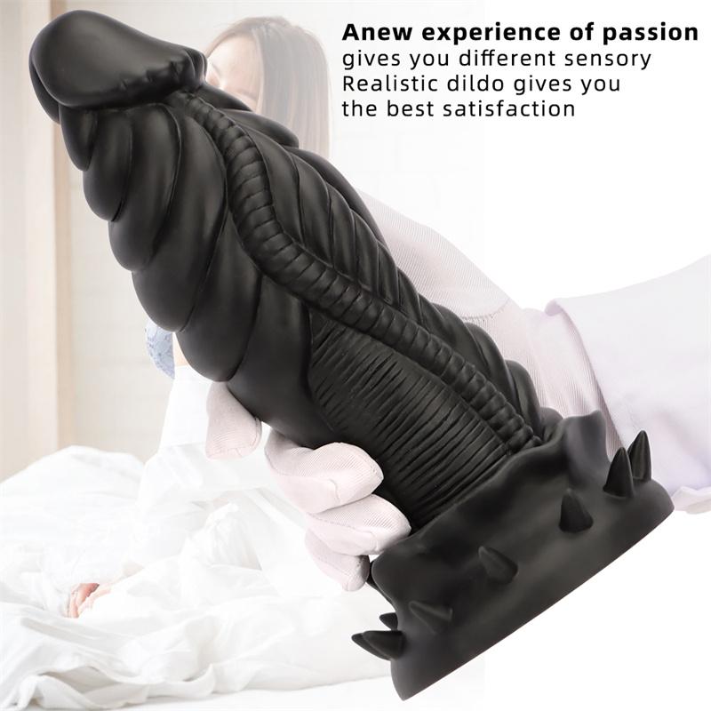 Extra velká sada tekutých silikonových vajíček Měkké anální dildo Trenažér ve tvaru análního kolíku Velké dildo