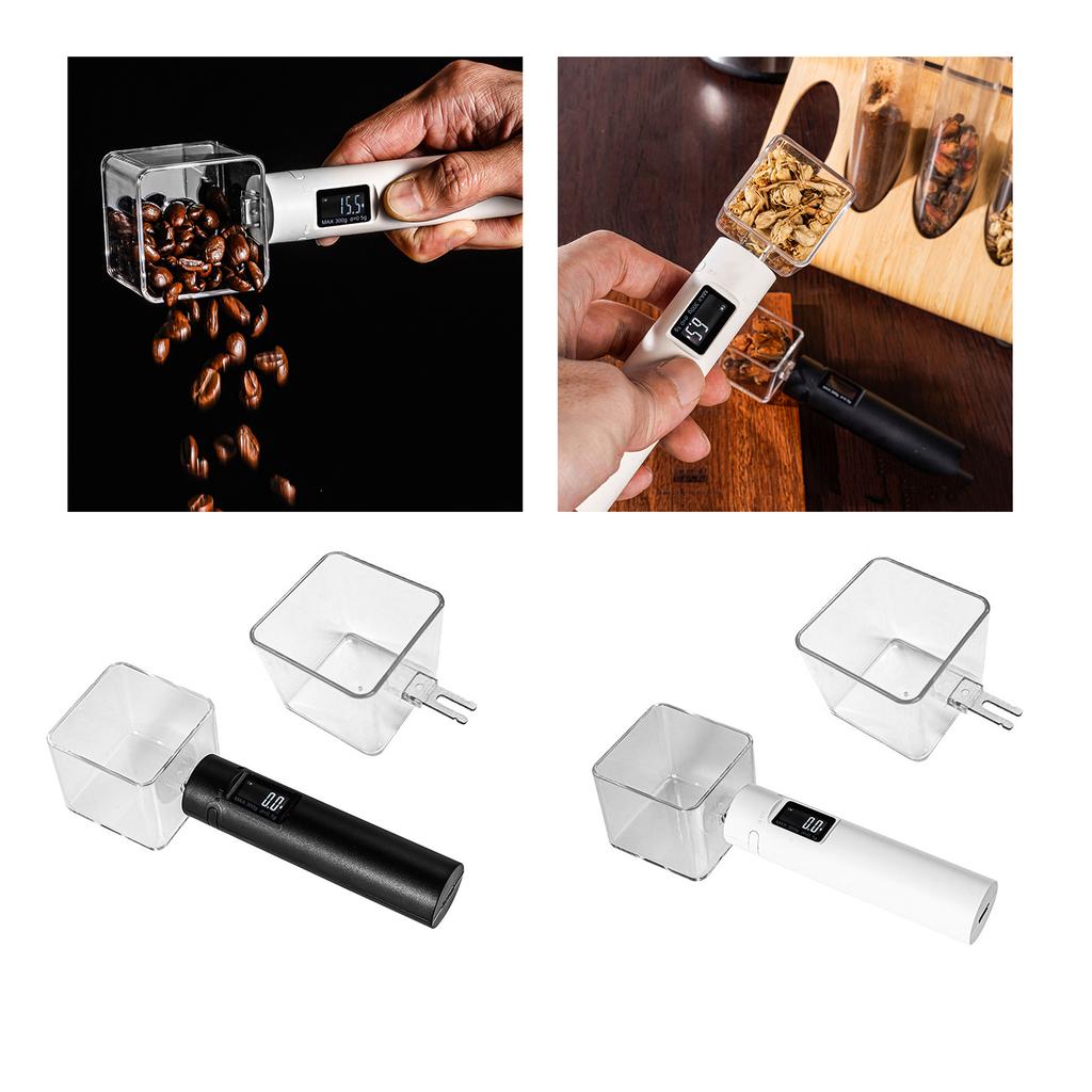 Digital Kitchen Scale Spoon Adjustable LCD Measuring Spoon Electronic Weighing Spoon Suitable for Coffee and Baking