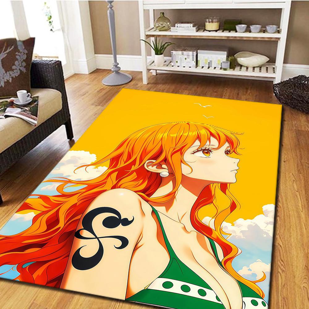 Nami Carpet for Living Room, Digital Print Floor Mat, Cool Movie Bedroom Rug, Home Decor Play Mat -HYQ32