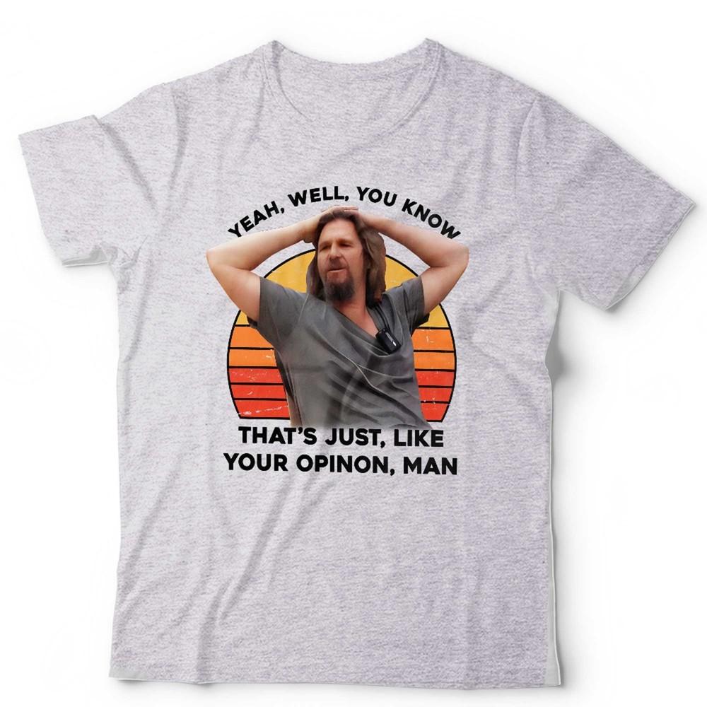Big Lebowski T Shirt Unisex Yeah Well You Know The Dude Walter Donny 90s Movie