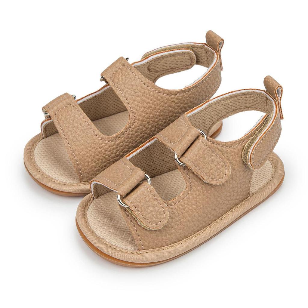 2025 Summer Casual Soft Sole PU Sandals with Velcro for Baby Boys & Girls - Breathable Toddler Shoes