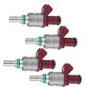 4 st bränslespridare för Mercedes Benz C230 1,8L W203 W204 Direkt passform Ersättning OE A2710780023 A2710780549 Motor Delar