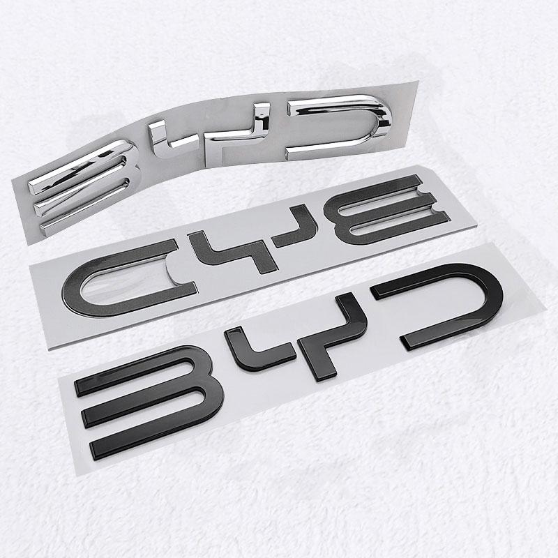 1Pc BYD Seal Dolphin Surf front Logo Sticker Seagull Seals DMi rear trunk original car parts refit emblem badge car labeling