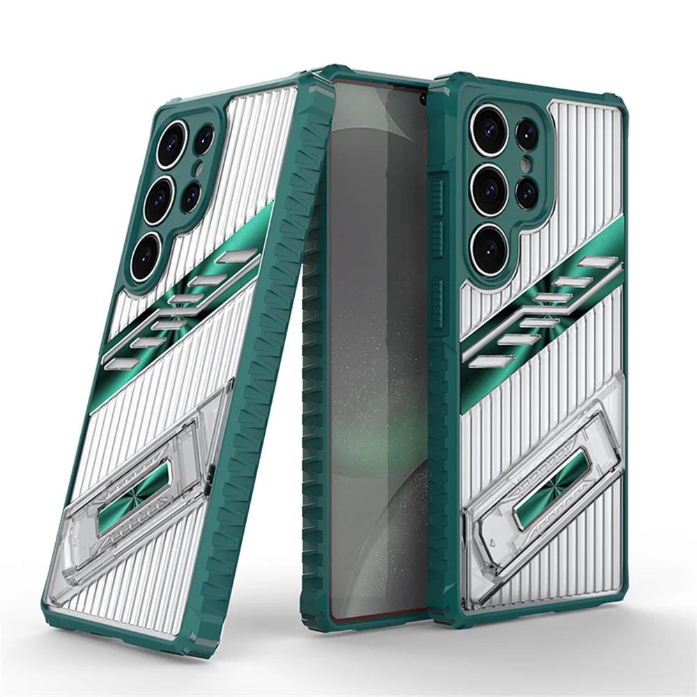 

Чехол-держатель для Samsung Galaxy S25 Edge Ultra S24 S23 S22 Plus S21 FE A56 A36 A26 A16 A06 A55 A35 A15 Защитный чехол для телефона Galaxy A16