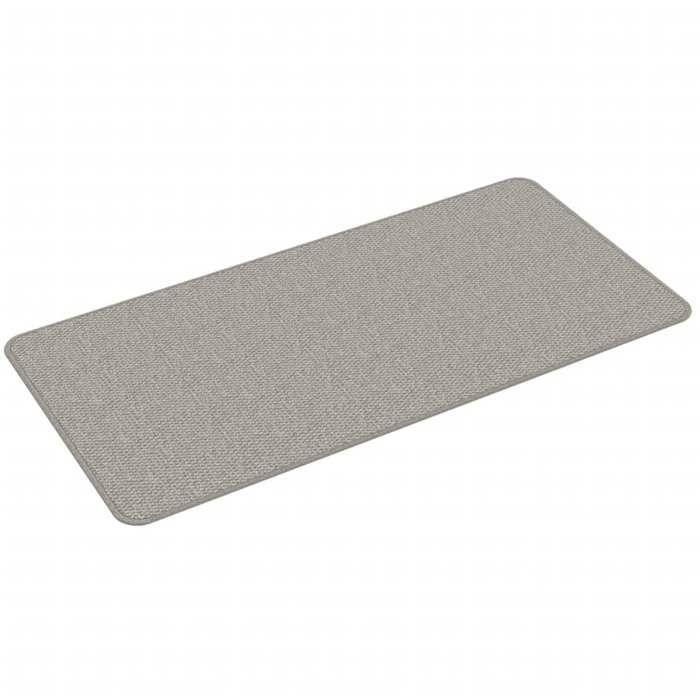 VidaXL Tapis de couloir aspect sisal platina 50x100 cm, tapis d'entrée, tapis de porte, tapis de couloir lavable, moquette 355764