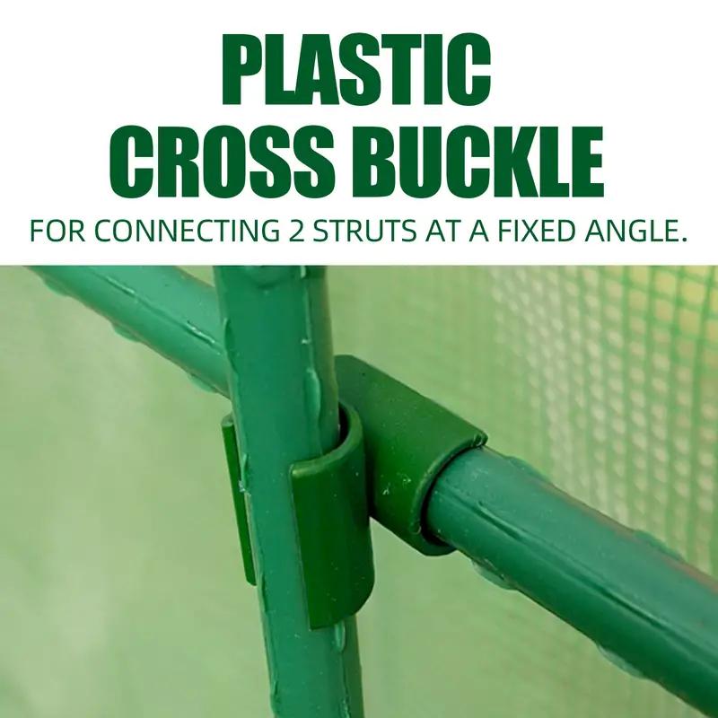 50 buc. Conector spalier pentru suport pentru plante Clipuri fixe pentru țevi pentru altoirea plantelor Conector tijă pentru cadru de grădină 11mm/16mm