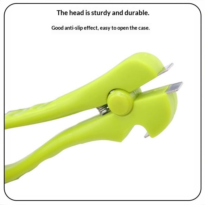 Multifunction Seafood Clam Opener Save Effort Portable Shell Opening Tool for BBQ Camping Outdoor Activities