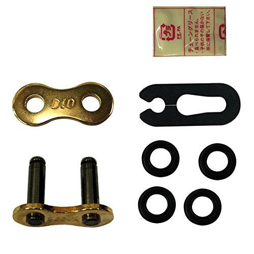 

D.I.D 525VX-FJ G&G (Gold) Motorcycle Chain Light Pressure Fitting Clip Joint X-Ring for Motorcycles