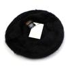 Universal chemistry Long Fur Black Beret Beret