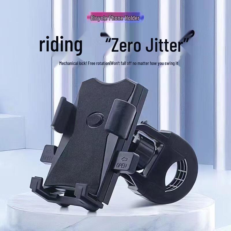 Electric Vehicle & Bike Phone Holder with Battery for Motorcycle and Bicycle Navigation
