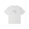 T Shirts Women's White Crew Neck Moderate Straight Fit 10025880-A01