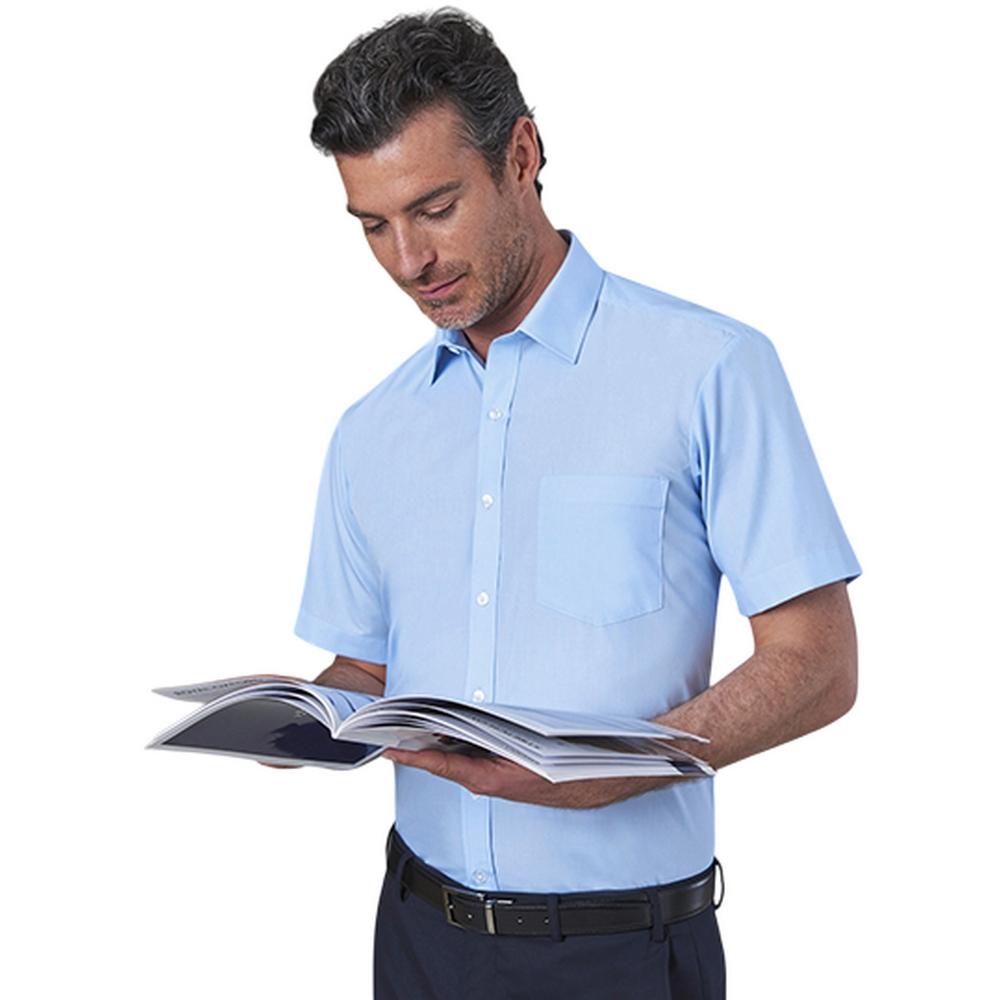Brook Taverner Mens Vesta Short-Sleeved Shirt
