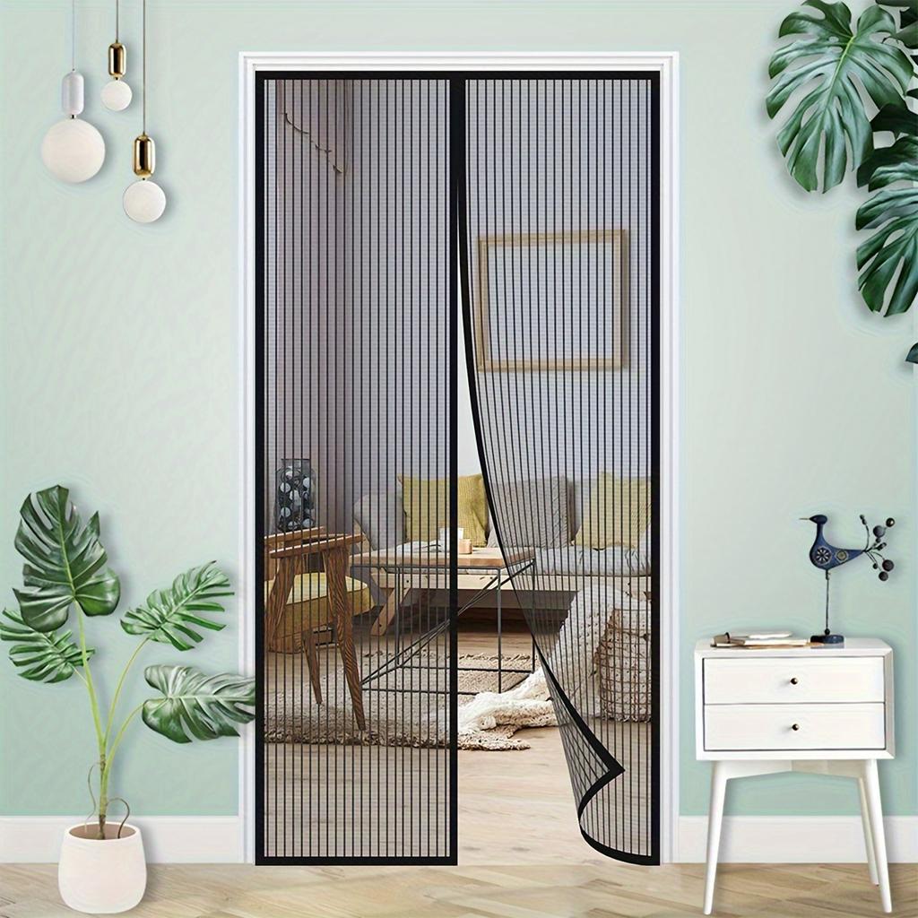 Magnetic Mosquito-resistant Mesh Curtain Summer Easy-Install Insect-proof Net Automatic Close Door Screen Various Room Door Type