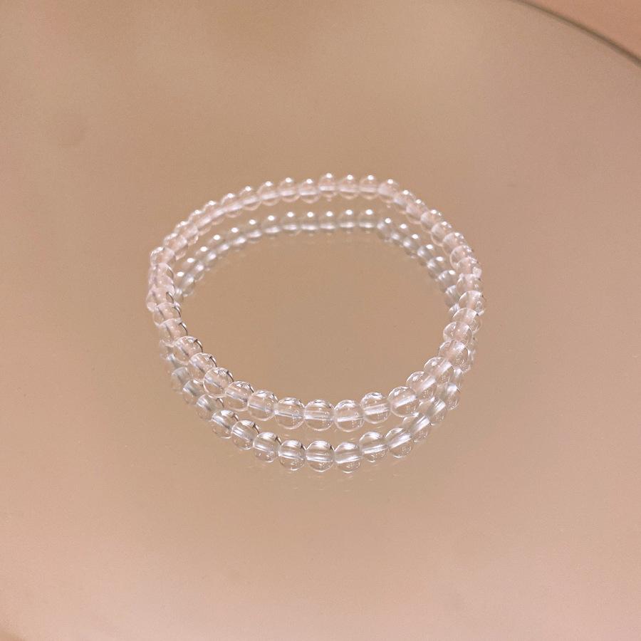 Crystal Butterfly Beaded Bracelet Women's Light Luxury Girlfriend Gift Birthday Bracelet High Value Student Party Exquisite Jewelry