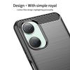 MOFI JK TPU Series-1 For vivo T3 Lite 5G Case Soft TPU Brushed Phone Cover Carbon Fiber Texture