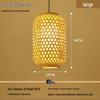 Antique-Style Bamboo Lantern for Outdoor Scenic Areas, Night Markets, Teahouses, Inns, and Hot Pot Restaurants; Customizable with Text.