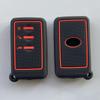 ZAD Silicone Car Key Cover Case hold shell for SUBARU Forester Impreza Legacy XV Smart 3Buttons Key Fob Car Styling accessories