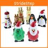 Exquisite Santa Clockwork Wind Up Toys For Kids Christmas Party Bag Stocking Fillers