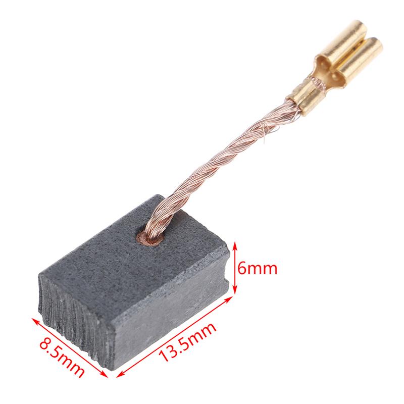 10Pcs Graphit Kupfer Motor Kohlebürsten Kit Für Winkel Grinder 6*8.5*13,5 Mm