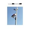 Dual-Sided Solar LED Red Blue Strobe Traffic Signal Light for Intersections