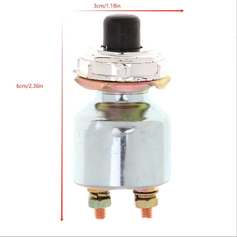 New JK260 Agricultural Vehicle Sedan Truck Engine Start Button Starter One Key Start Switch 0 серебряный