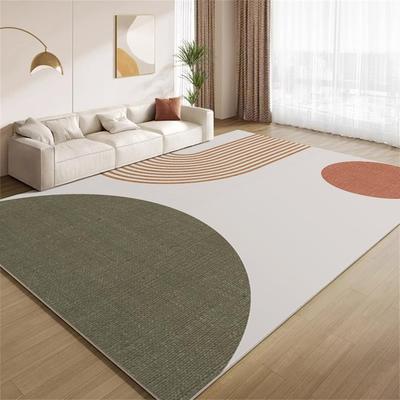Modernes Wohnzimmerteppich, Schlafzimmerbodenmatte, Büro-Bodenmatte, Leicht zu reinigen, Innenbereichsteppich, Heimdekoration