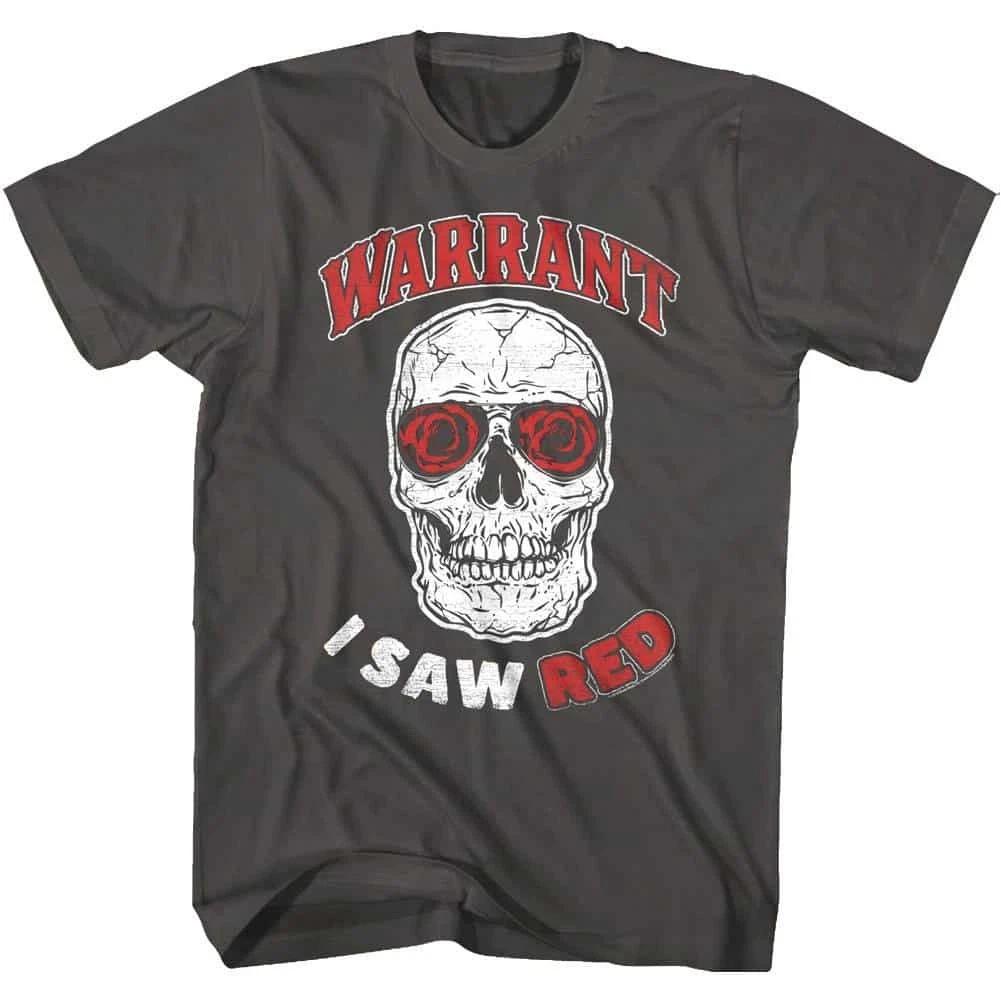 

Warrant I Saw Red Men s T Shirt S
