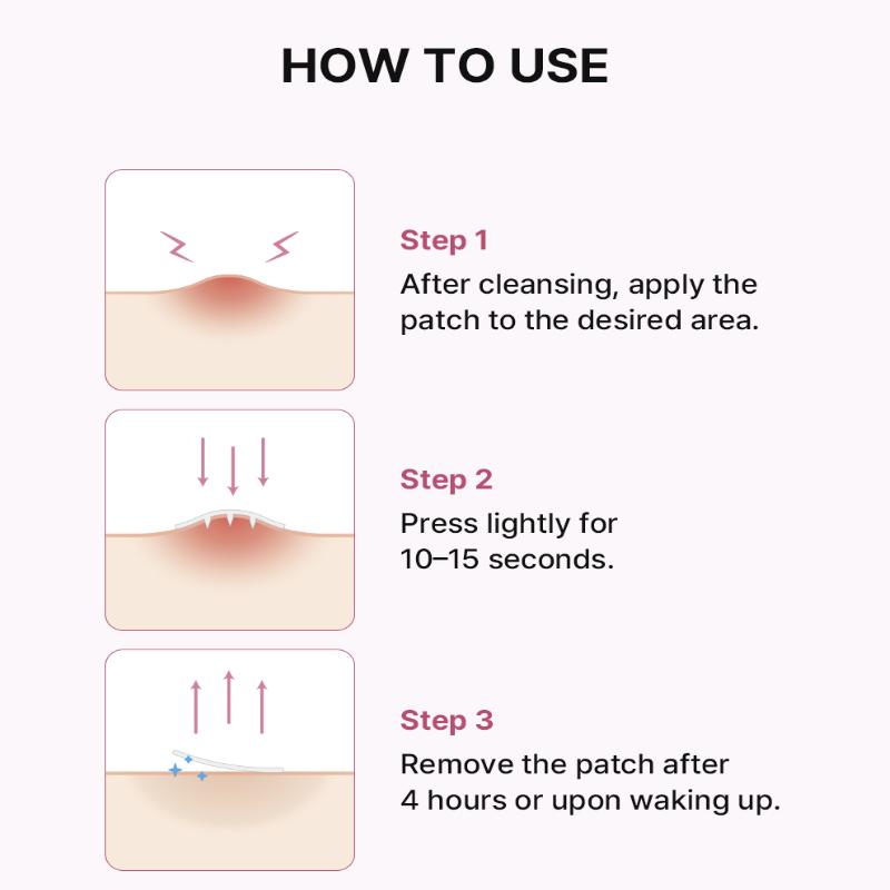 NEEDLY Patch for Blemishes Colorful (12 Patches)