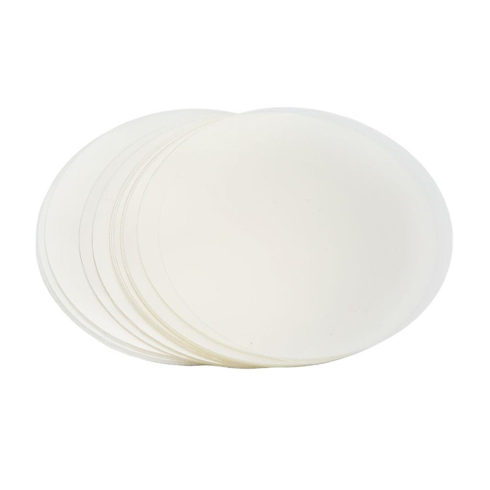 200PCS Badge Transparent Badge Film Premium PET Curcle Badge Protective Film Light Portable Badge Button Film Round Badge Button