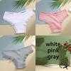 3 pezzi/set slip in cotone da donna mutandine a vita media biancheria intima sexy da donna mutandine con fiocco e spalline intimo comodo da donna