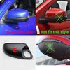 For Great Wall GWM POER Cannon Car Rearview Lower Base Cover Cap Lid Frame Wing Door Side Mirror Glass Lens