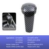 Carbon Fiber Car Gear Lever Cover Gearbox Shift Stick Trim For Mazda 2 3 6 5 Atenza CX3 CX5 MX5 CX7 Axela CX30 CX90 CX60 CX50