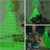 15 ft St. Patrick's Day Decor Lights 438 LED 8 Modes Plug in Curtain Lights Shamrock Lights String for Home Bedroom Indoor Outdoor Party Saint