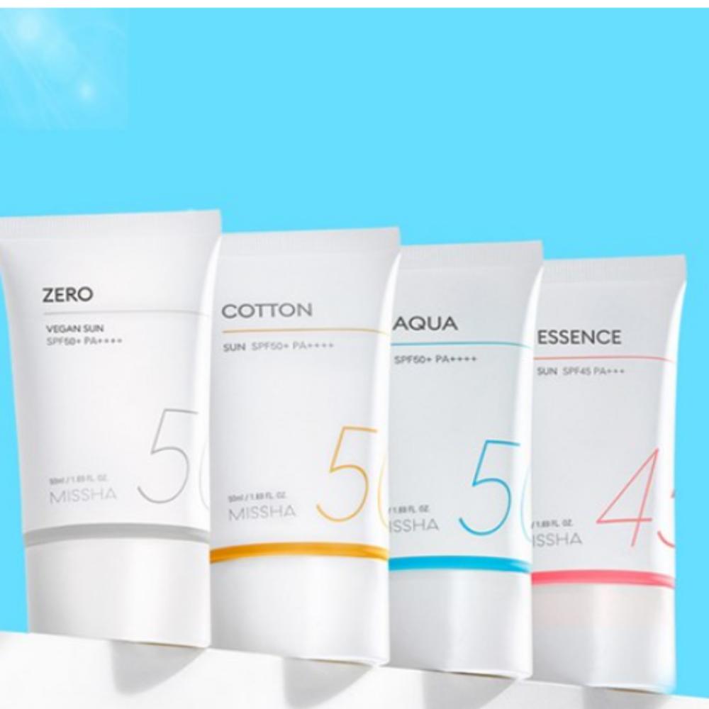 MISSHA All-Around Safe Block Aqua Sun SPF50+ PA++++ (50ml x 1)