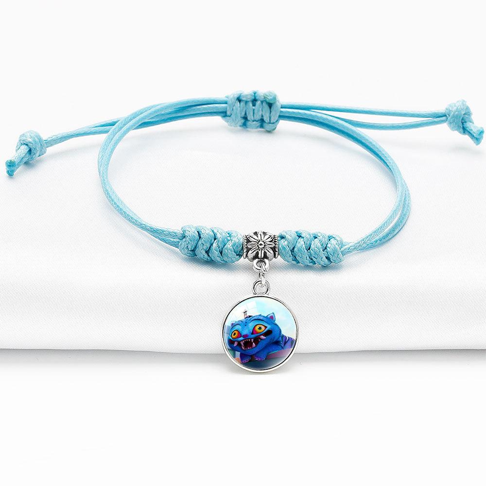 Simple Stylish Woven Bracelet Rumi Zoey Mira Diamond Knot Jewelry Adjustable Pendant Bracelet