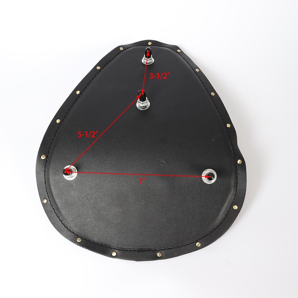 Motorcycle Spring Solo Seat Saddle With Base And Nail For Motorcycle