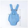 Clothing for Full Moon Photography Children's Photography Clothing Baby Photography Knit Backless Pants Props for Newborns