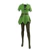 Peter Pan Cosplay Kostým Pro Dospělé A Děti Halloweenský Párty Oblek