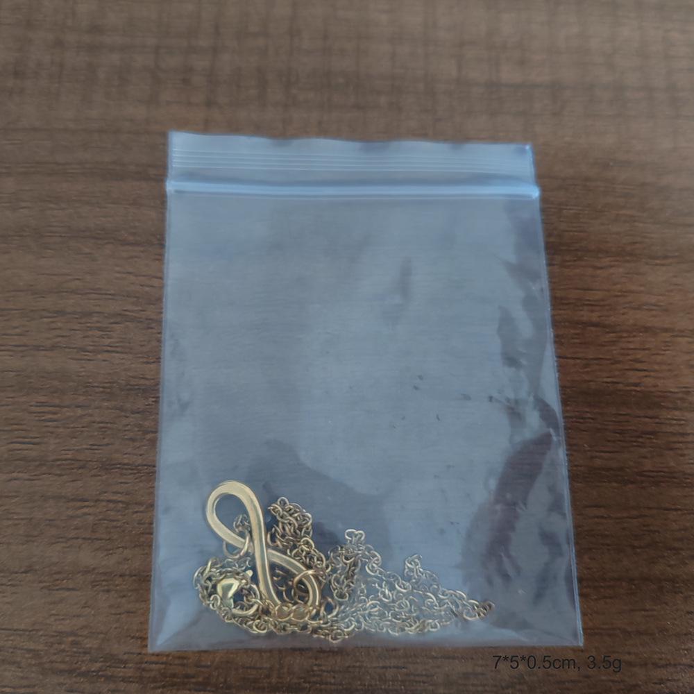 18K Gold-Plated Stainless Steel Infinity Necklace