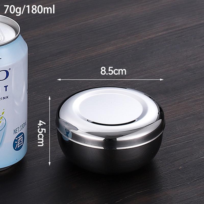 Коробка для хранения образцов из нержавеющей стали 304 Школьная миска для еды Кухонная бутылка для хранения образцов Прямоугольная коробка с крышкой