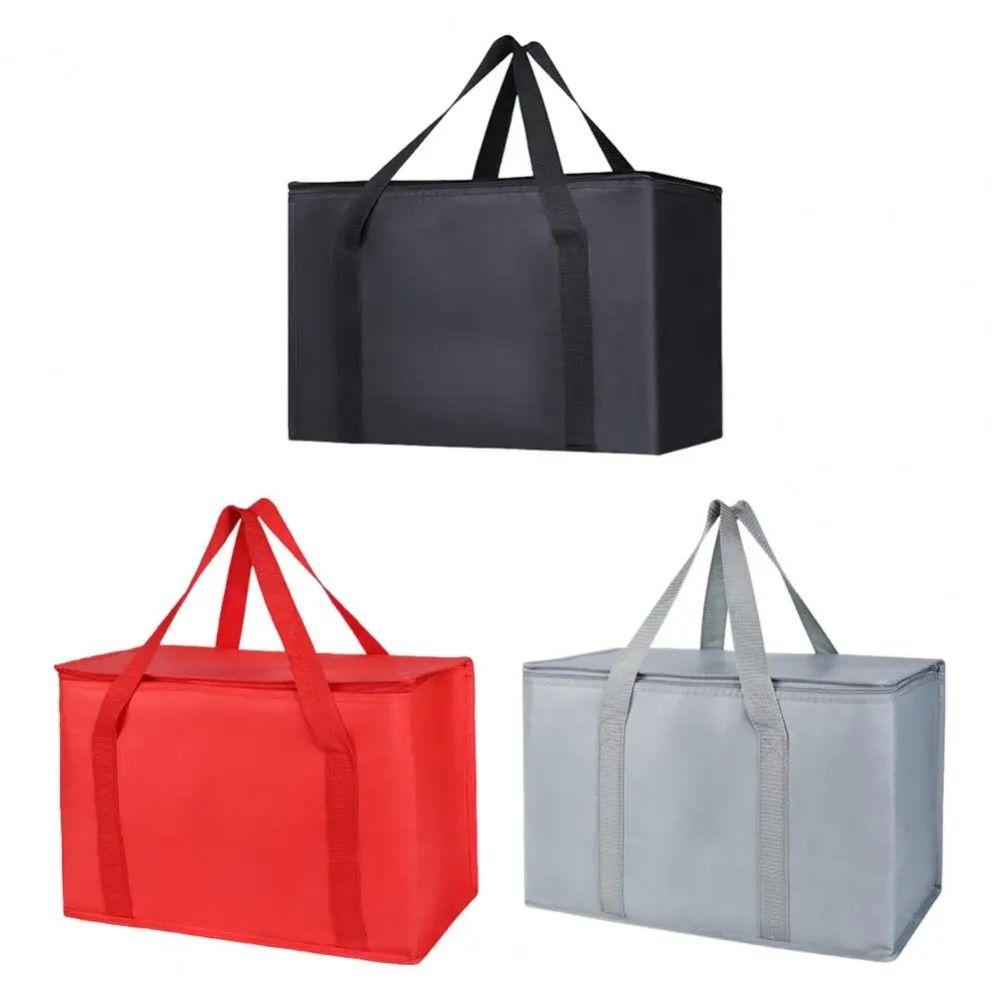 Waterproof Food Delivery Bag Extra Large Insulated Cooler Cool Bag Insulated Grocery Bags  Fruit