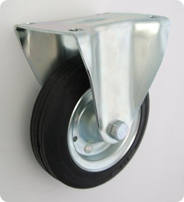 Metal-Rubber Wheel 160Mm Fixed Housing 43 - Kl160 Sta