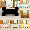 Furniture Decor Plush Bone Shape Sofa Pillow With Soft Filling For Living Room Lounge