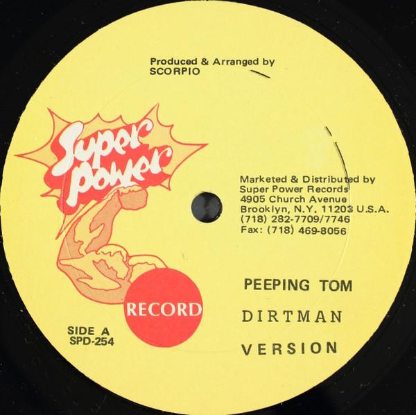 

12inch Record DIRTSMAN NORBERT CLARKE Peeping Tom Fool Fool Type As T SPD254 Super Power US Reggae Ska Dub Used