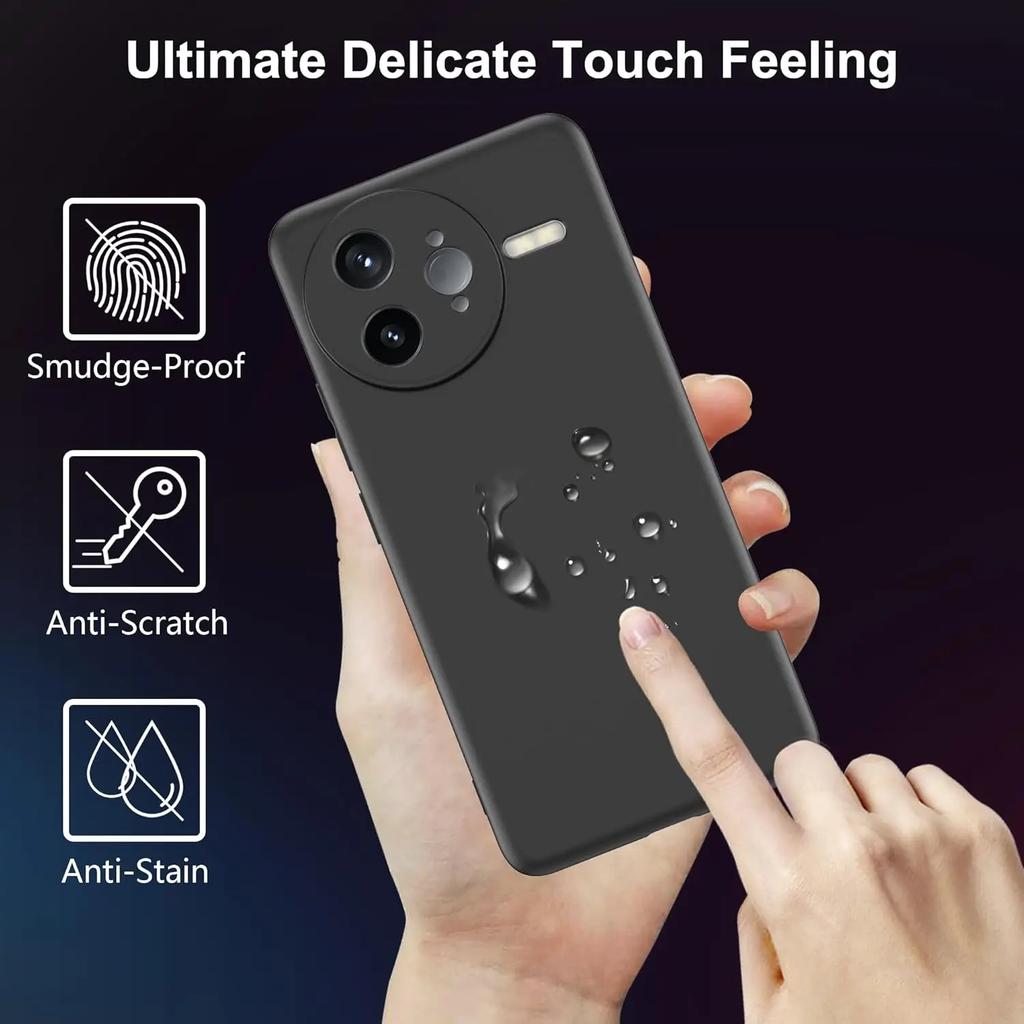 Flexible Liquid Silicone TPU Case For Xiaomi Poco F7 Pro Poco F7 Ultra 5G Protective Cover Capa Fundas Coque