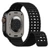 Magnetic Silicone Sport Band for Apple Watch Ultra 49mm 44/45/46mm Fish Scale Breathable Waterproof Replacement Strap Men Women