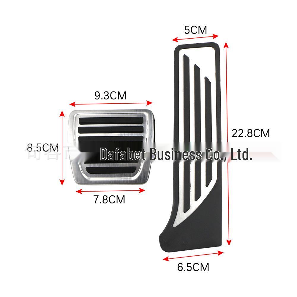 Compatible Alfa Romeo Giulia & Stelvio No-Drill Metal Brake & Accelerator Pedals Xiu