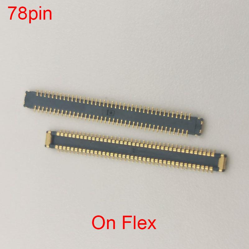 50-100 Adet 78 Pin USB Şarj Aleti FPC Konnektörü Samsung Galaxy A30S A80 A70 A40 A31 A51 A71 A41 A70S A21S A90 Şarj Dock Portu İçin